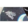 Image 1 : 70's Space Ship Star Trek TYpe Painting #843221