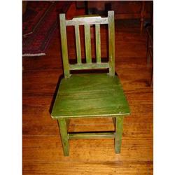 Antique French child's chair  #843259