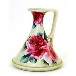 Old Japanese Nippon Rose Pitcher or Ewer #843287
