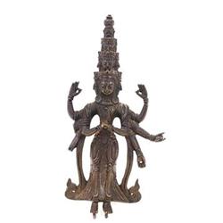 19C Chinese Tibetan Bronze Buddha #843293