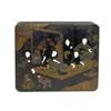 Image 1 : Victorian Paper Mache Lacquer Geisha Box #843334