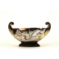 Japanese Nippon Dragonware Strong Arm Bowl #843375