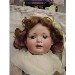 16  Bahr Proschild 585 toddler bisque head doll #843384