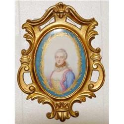 1880s Sevres Painting on Porcelain of women #843400