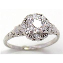 1920s Diamond Filigre Engagement Ring #843418