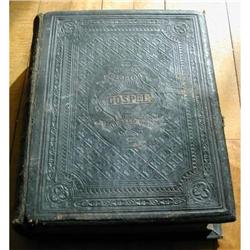 Circa1860 Browns self-interpreting family bible #843524