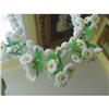 Image 1 : VINTAGE 1930s CZECH ART GLASS FLORAL NECKLACE  #843554
