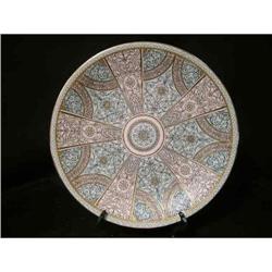 ROYAL WORCESTER PORCELAIN PAISLEY GILT PLATE  #843590