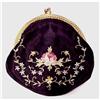 Image 1 : Pretty 20's Cord Embroidered Purse #851808