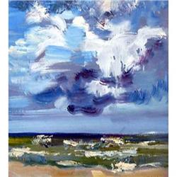 "Storm" oil in impressionism style by Sorokina #851839