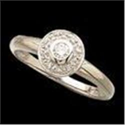  White Gold DIAMOND  ENGAGEMENT  Ring   #851906