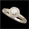 Image 1 :  White Gold DIAMOND  ENGAGEMENT  Ring   #851906