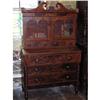 Image 1 : Mahogany American Secretary Desk Cabinet #851947