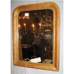 19th c. Small French Louis Philippe Mirror #851980
