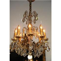 18th c. French crystal chandelier #851984