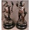 Image 1 : Bronze CHERUB Figures Allegorical Statues #851996