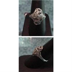 Lady's, Circa 1930, 18kt white gold ring mount #852260