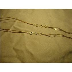 Pretty 14Kt Yellow Gold Circa 1970s Necklace #852267