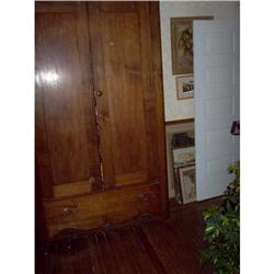 Wardrobe-walnut #852364