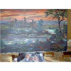 Classical ruins-signed C.Willink #852368