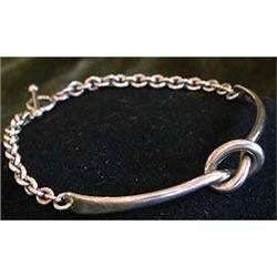 Georg Jensen Silver ?Knot? Bracelet #865403