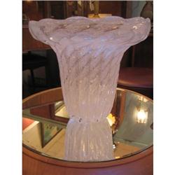 Signed Murano Glass Vase #865443