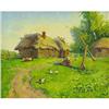 "Ukrainian morning" fine oil painting #865519