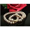 9-10mm Freshwater Pink Pearl Necklace Pearls w/ #865560