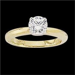  14k Engagement Ring DIAMOND .25 CARATS! #865565