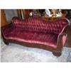 Antique Victorian Couch--Elegant Burgundy/Red #865587