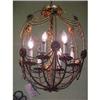 ITALIAN GILT TOLE CHANDELIER #865630