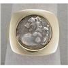 Ancient Greek coin ring #865644
