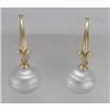 18K South Sea pearl earrings #865645