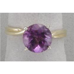 18K amethyst ring #865647