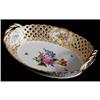 Image 1 : Reticulated Porcelain Basket, Crossed Swords #865731