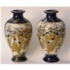 Image 1 :  Satsuma Porcelain Vases (pair) 6.4"  #865737