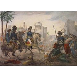 Antique Lithograph Napoleon's Egyptian Campaign #865739