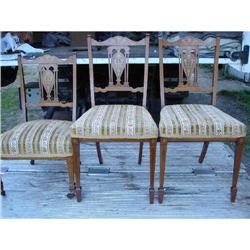 Antique Furniture 8765 set of 3 inlaid #865845
