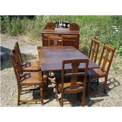 Antique furniture 8175b superb dining table #865848