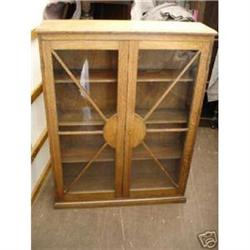 Antique Furniture 8092 oak cabinet #865854