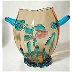 Harrach Vase with Fish & Scenery #865988