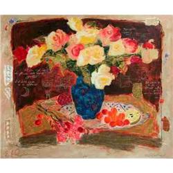 Alexander Wissotsky, Spring Flowers,  Serigraph #865994