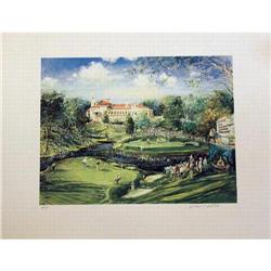 Kamil Kubik, US Open Golf, Signed Litho #866015