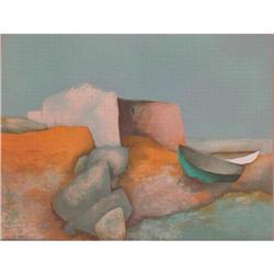 Claude Gaveau, Solitude, Signed Lithograph #866016