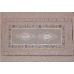 Luis Mazorra, Western Rug in Purple,  Dyptych #866018