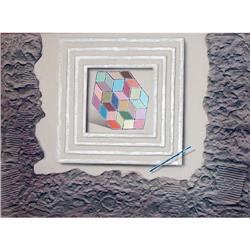 Luis Mazorra, Reflections, Emb. Etching  #866019