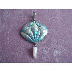 ARTS & CRAFTS ENAMEL PENDANT LIBERTYS  #866122