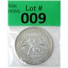 Image 1 : 1 Oz. .9999 Silver Vancouver Olympic Hockey Coin