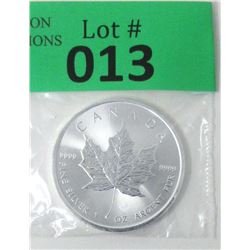 1 Oz .9999 Fine Silver 2020 Canada Maple Leaf Coin