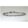 Image 1 : Ladies New "XO" Design Diamond Bracelet